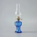 Lampe à Huile Bleu