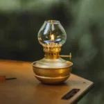 Lampe à Huile Bronze