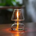 Petite Lampe à Huile Ancienne